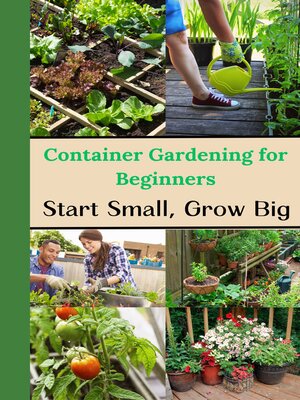 cover image of Container Gardening for Beginners